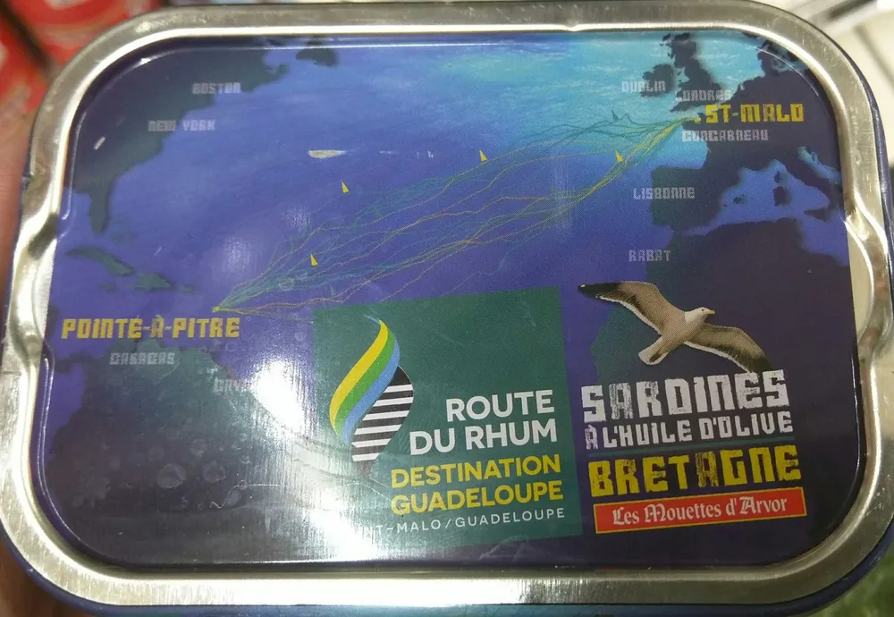 Sardines à l'huile d'olive Route du Rhum 2014