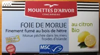 Foie de morue finement fumé au bois de hêtre