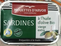 Sardines à l'huile d'olive Bio vierge extra