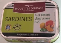 Sardines aux zestes d’agrumes bio