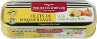 Filets de maquereaux à la marinade bio