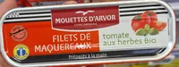 Filets de maquereaux tomates aux herbes bio