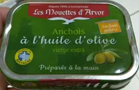 Anchois à l'huile d'olive vierge extra