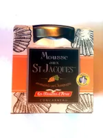 Mousse aux St Jacques aromatisée au Champagne