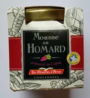 Mousse au Homard aromatisée au Cognac