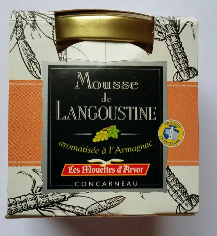 Mousse de Langoustine aromatisée à l'Armagnac