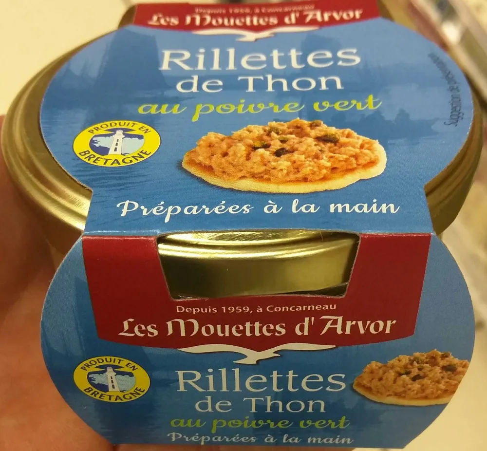 Rillettes de Thon au poivre vert