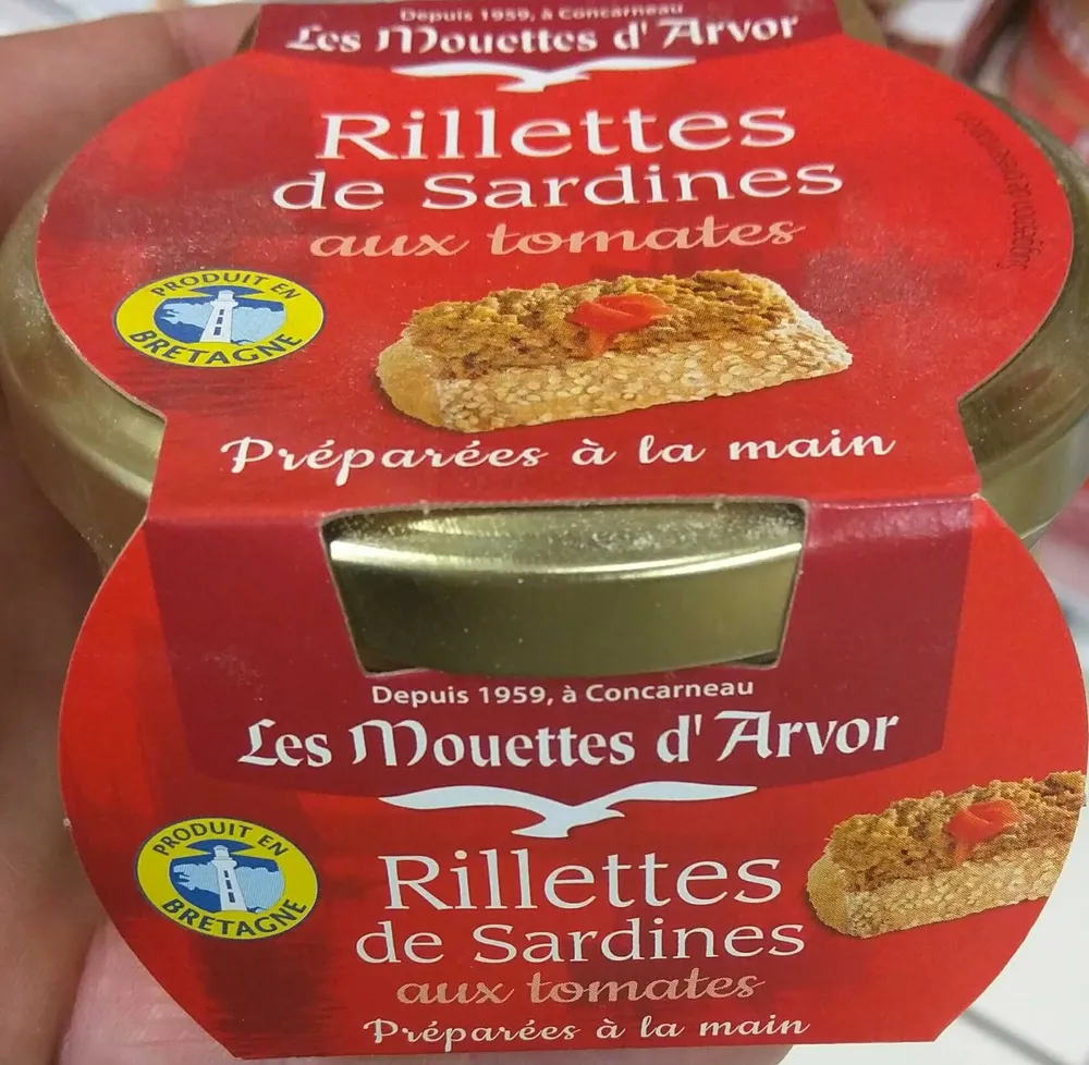 Rillettes de Sardines aux tomates