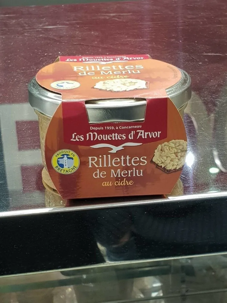Rillettes merlu au cidre