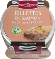 Rillettes de saumon au citron et à l’aneth
