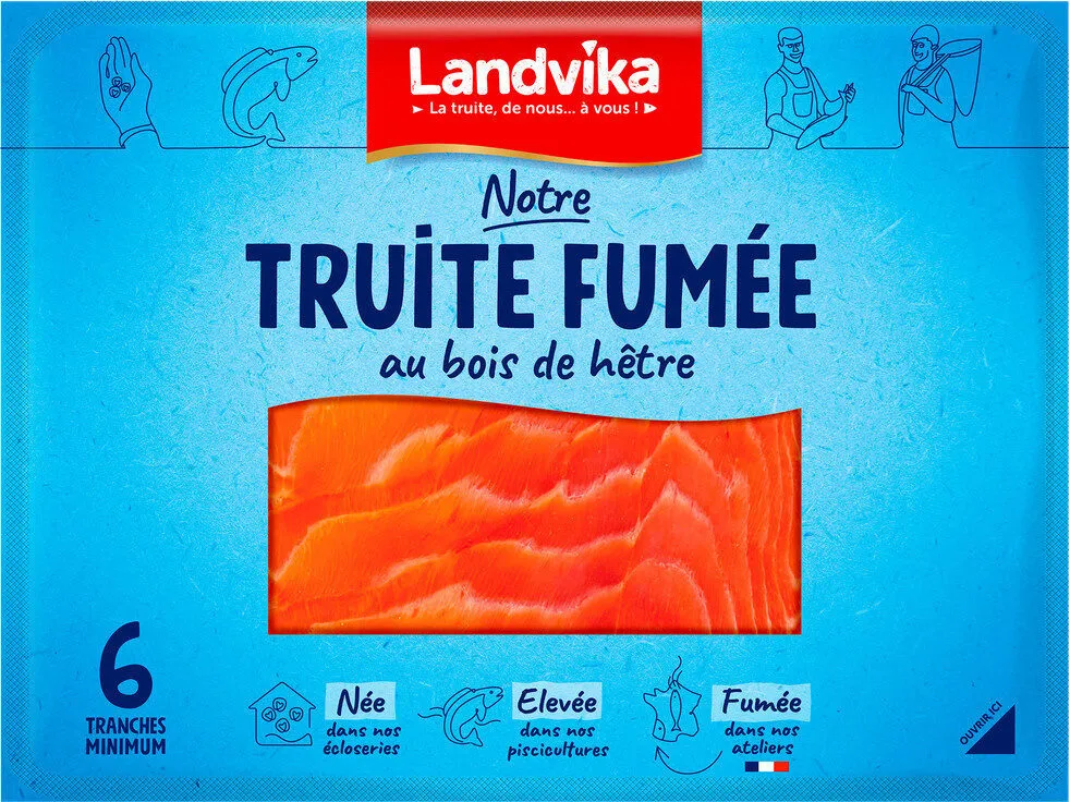 Truite fumée au bois de hêtre