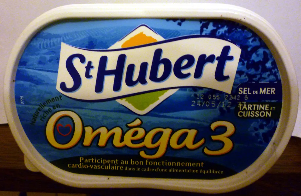 St Hubert Oméga 3 (Sel de Mer, Tartine et Cuisson), (54 % MG)