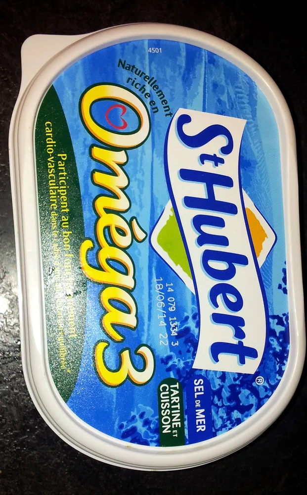St Hubert Oméga 3 (Sel de Mer, Tartine et Cuisson), (54 % MG)