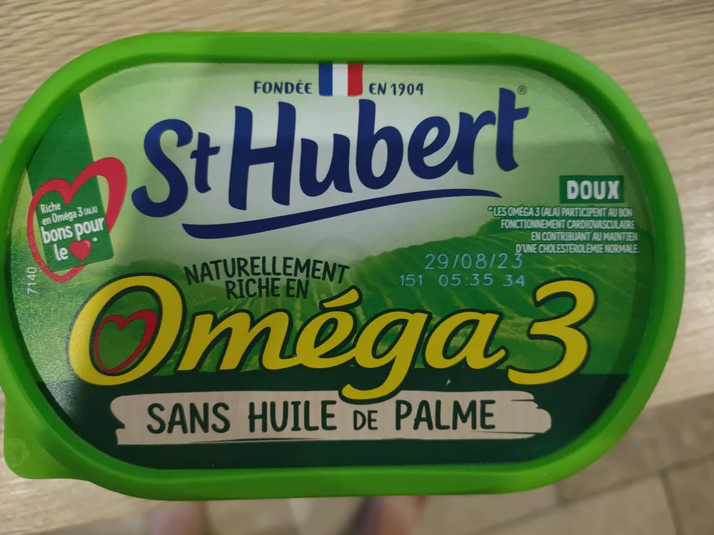 St Hubert Omega 3 Sans Huile de Palme 500g Doux
