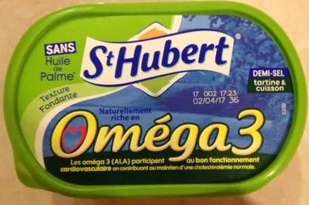 St Hubert Omega 3 Sans Huile de Palme 500g Demi Sel