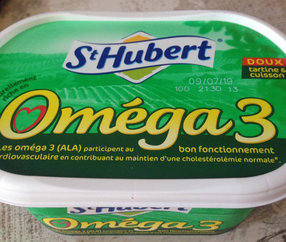 Beurre St Hubert oméga 3