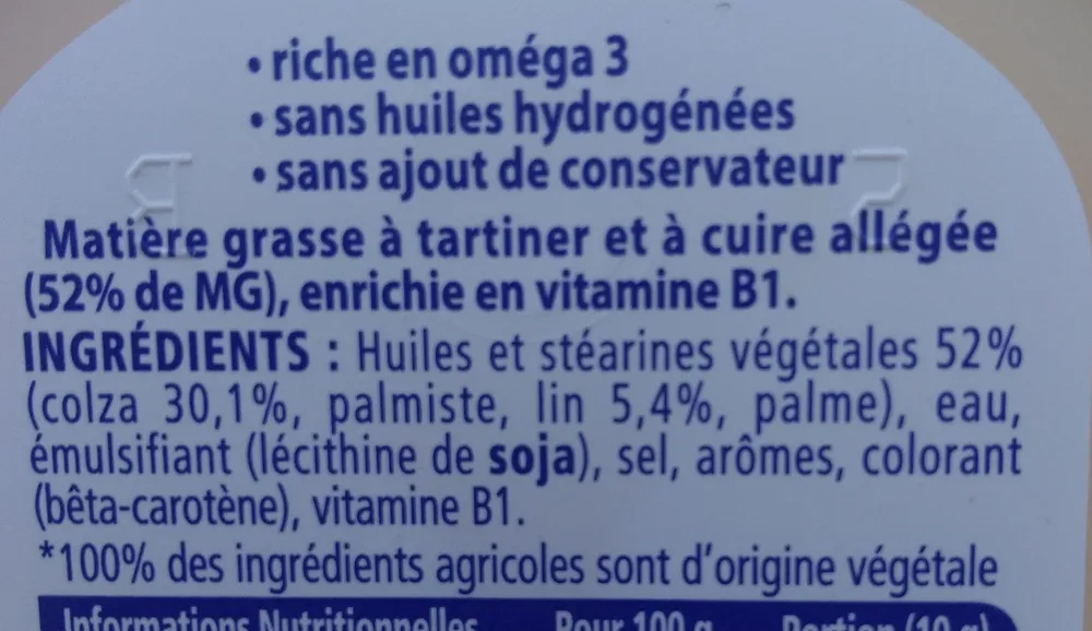 St hubert omega 3 255 g doux