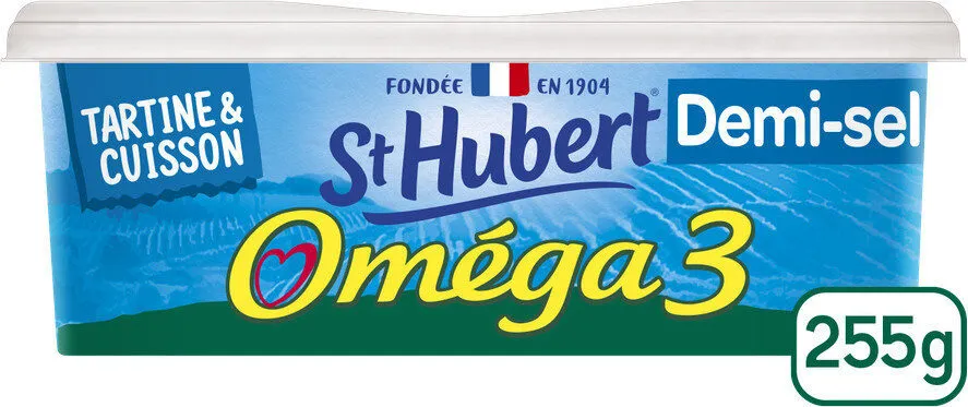 St hubert omega 3 255 g demi sel