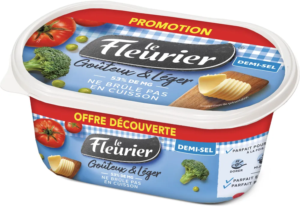Le fleurier 510g demi sel offre decouverte