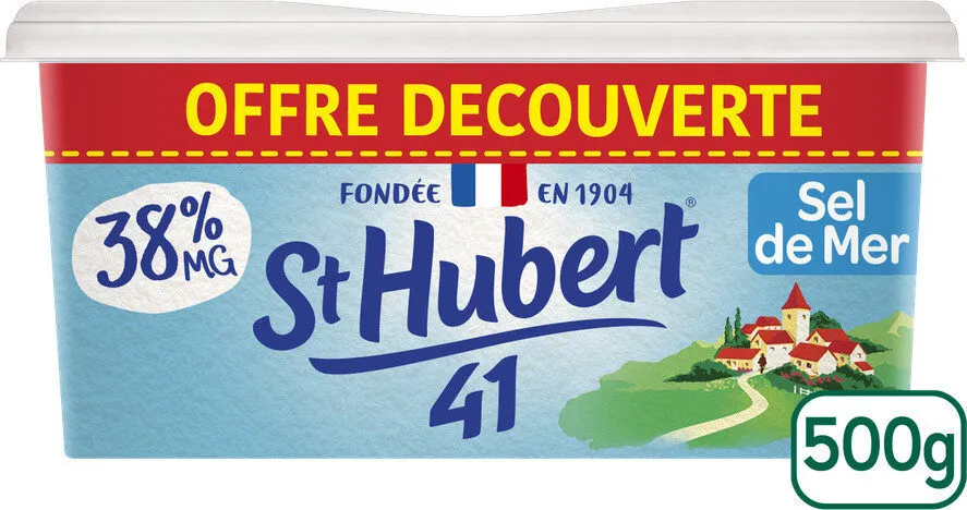 St hubert 41 500 g demi sel ss hdp offre decouverte