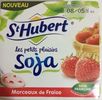 Les petits plaisirs Soja Morceaux de fraises