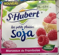 Les petits plaisirs Soja Morceaux de Framboise