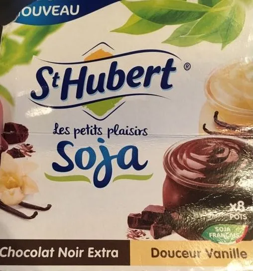 Desserts soja chocolat vanille