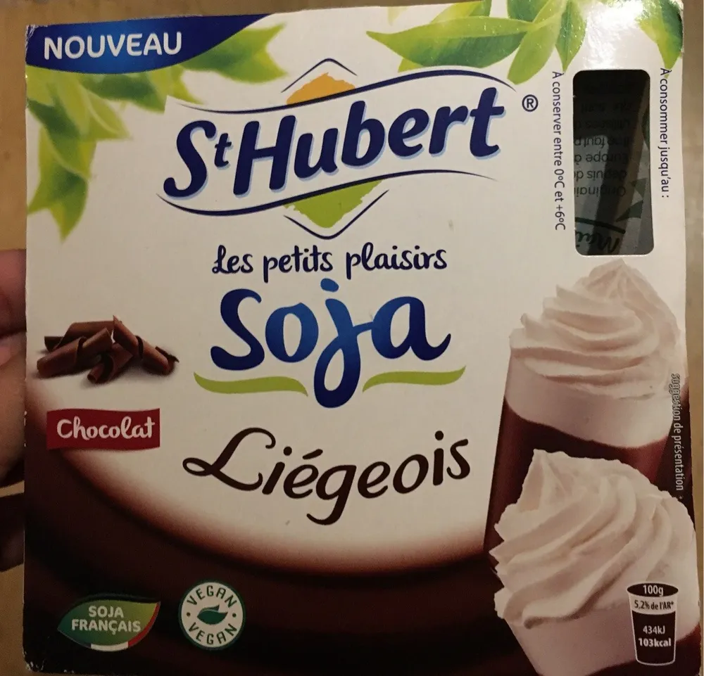 Liegeois soja chocolat