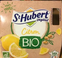 St Hubert Végétal Citron Bio