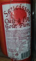 Saucisson cuit à l'ail goût Fumé