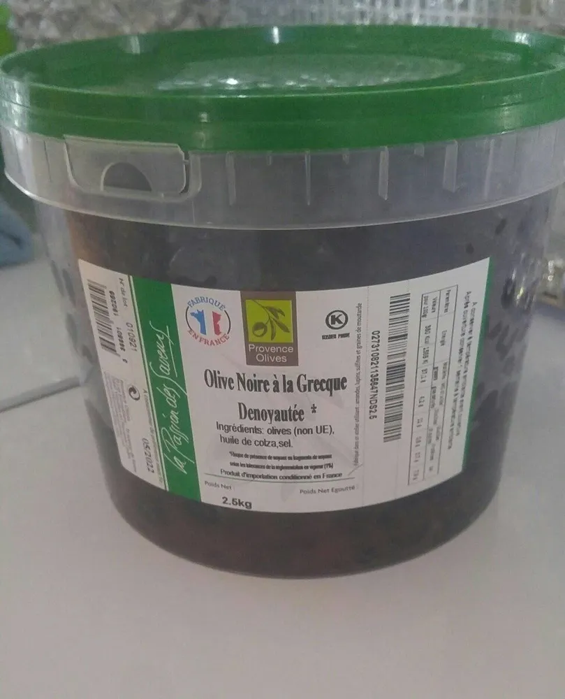Olive noire à la grecque