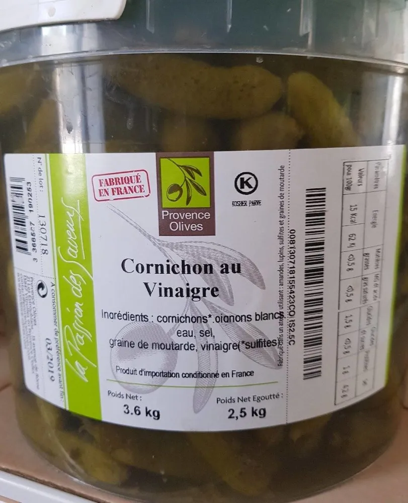 Cornichon au vinaigre