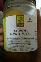 Citron confit au sel