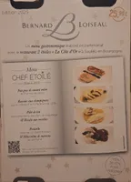 Menu Chef étoilé 1 personne