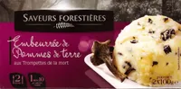 Embeurrée de pommes de terre aux trompettes de la mort
