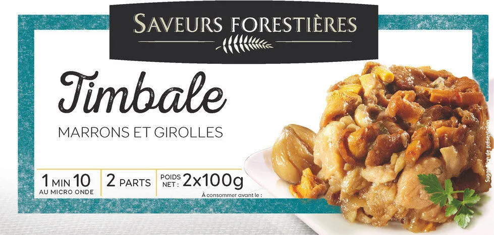 Timbale marrons girolles