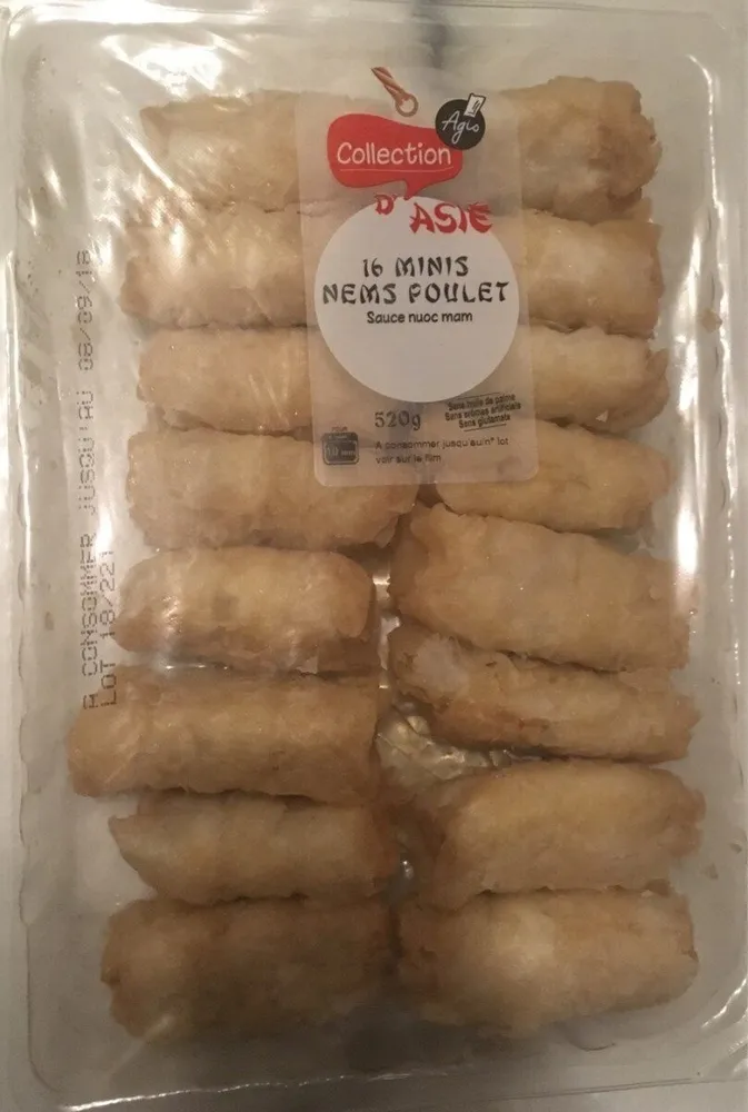 Mini Nems Poulet Et 2 Sauces Nuoc Mam
