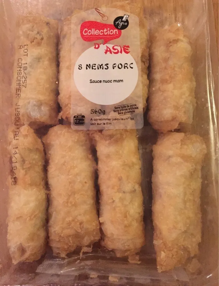 Nem Porc (65 G) Et 2 Sauces Nuoc Mam De 20 g
