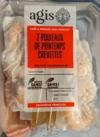 2 Rouleaux de printemps crevettes