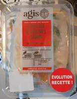 Rouleaux de printemps Saumon