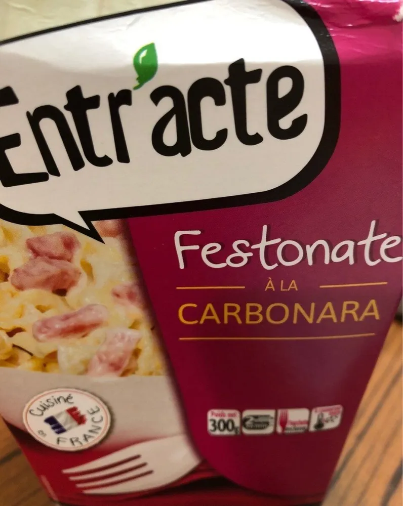 Festonate à la carbonara