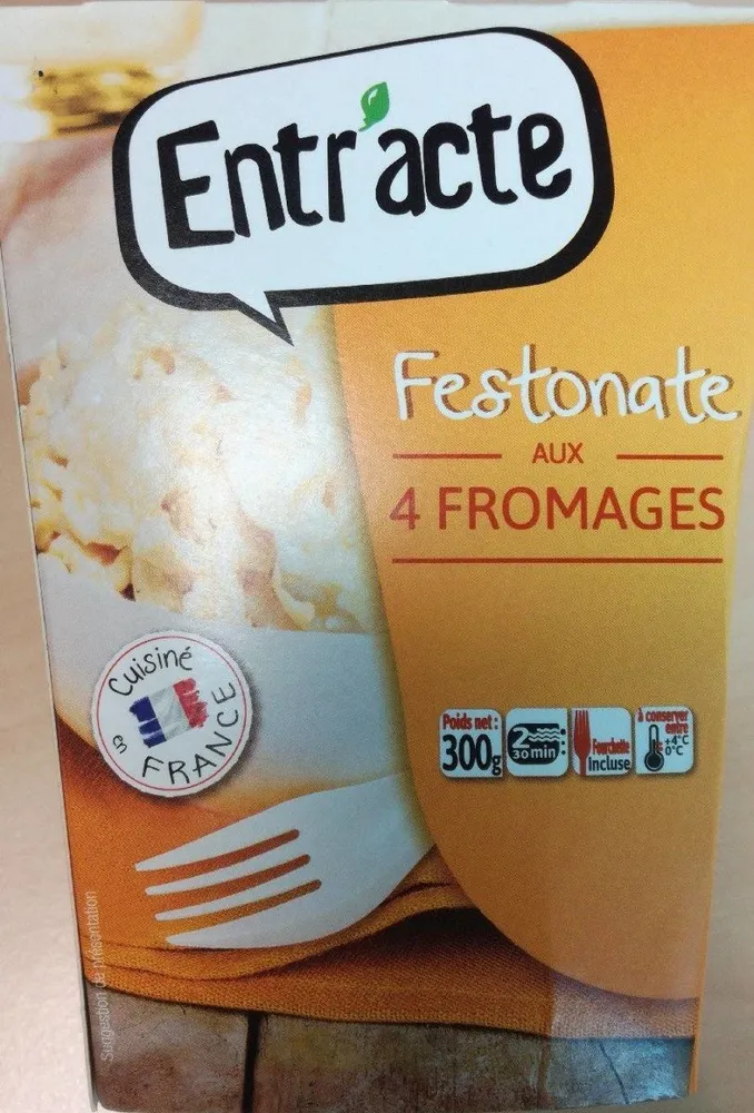 Festonate aux 4 fromages