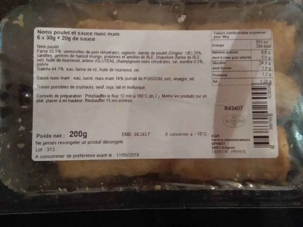 Nems Poulet