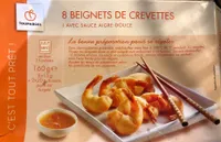 Beignet de crevettes sauce aigre-douce
