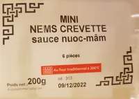Mini Nems Crevette sauce nuoc-mâm