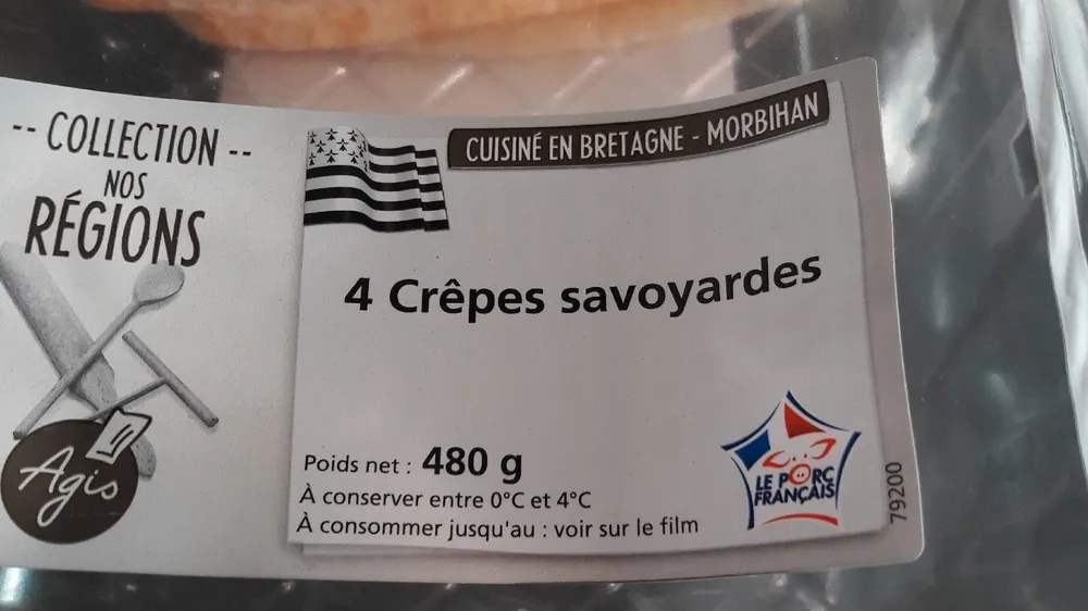 Crêpes savoyardes TOP AFFAIRE