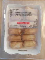 Nems cocktails crevette crabe