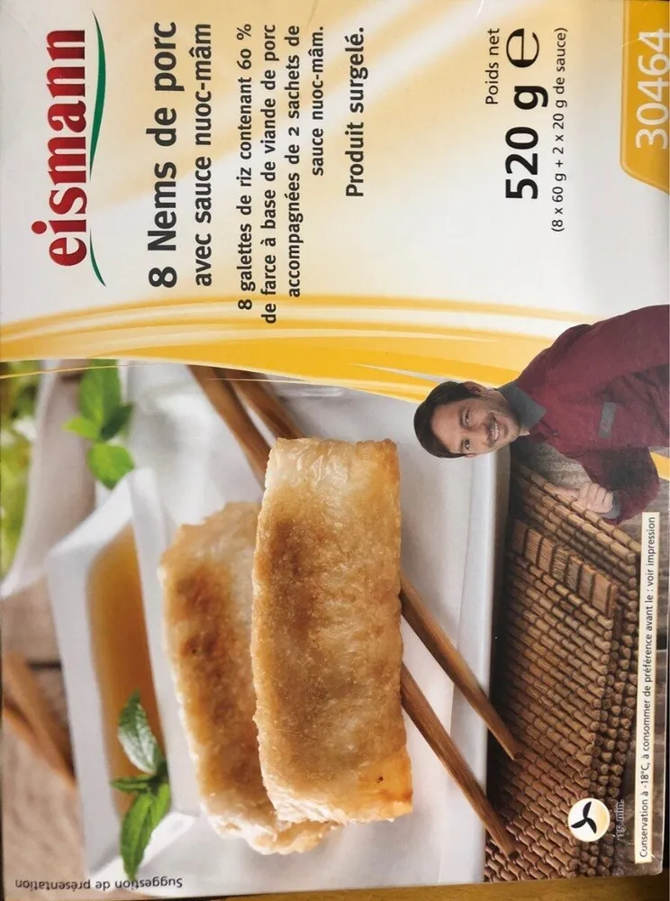 8 nems de porc