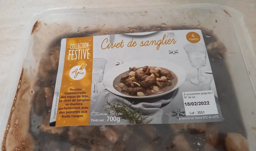 Civet de sanglier