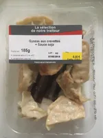 Gyozas aux crevettes + sauce soja